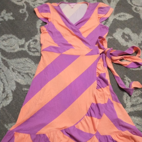Lilly Pulitzer Dresses & Skirts - Lilly Pulitzer striped wrap dress